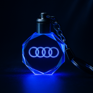 Brelok Led AUDI do kluczy Kryształ Prezent
